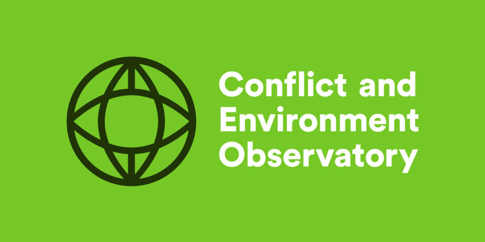 Conflict and Environment Observatory Conflict and Environment Observatory