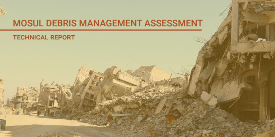 TECHNICAL_REPORt_MOSUL_DEBRIS