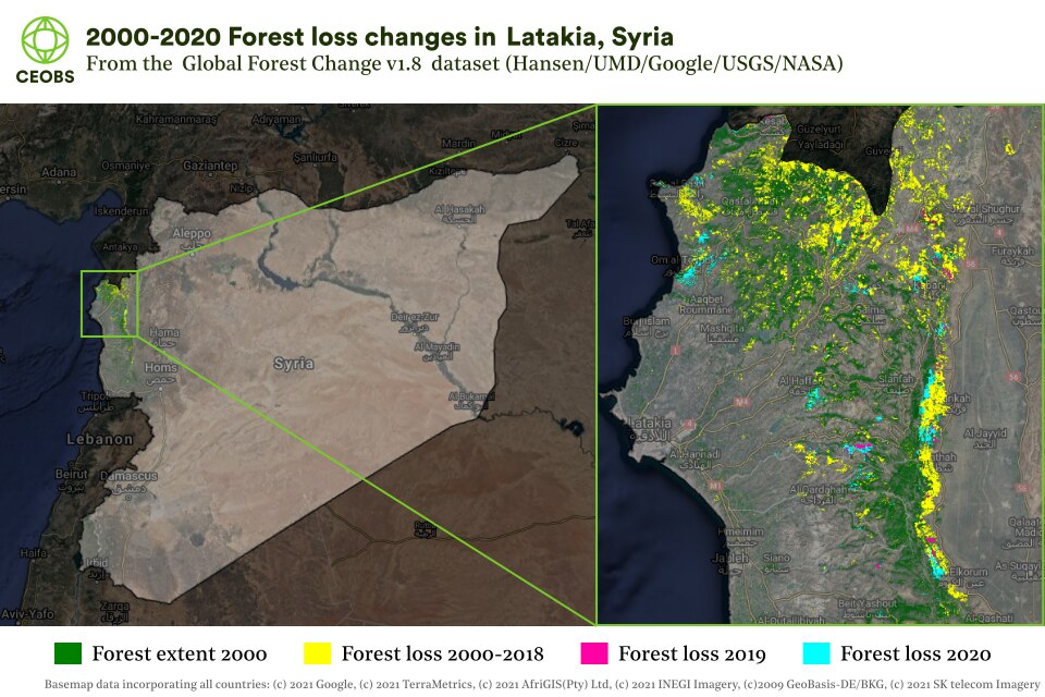 Ten countries of the world with the worst Deforestation rate of primary