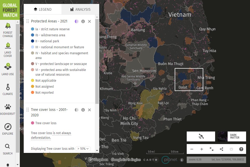 Deforestation In Conflict Areas In Ceobs