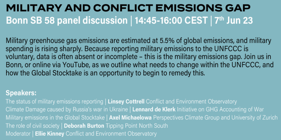 bonn_global_stocktake_side_event_military