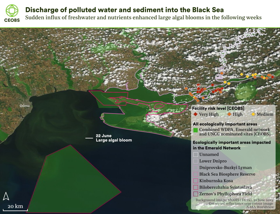 Analysing The Environmental Consequences Of The Kakhovka Dam Collapse ...