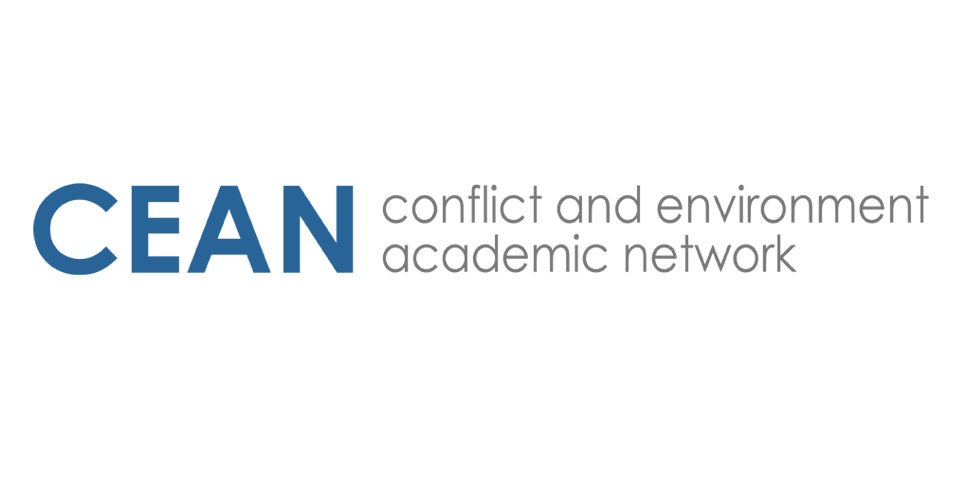 CEAN_960x640_web Logo of the Conflict and Environment Academic Network