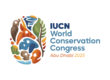 The logo of the 2025 Congress features stylised faces of animals and plantlife arranged into a flattened oval shape.